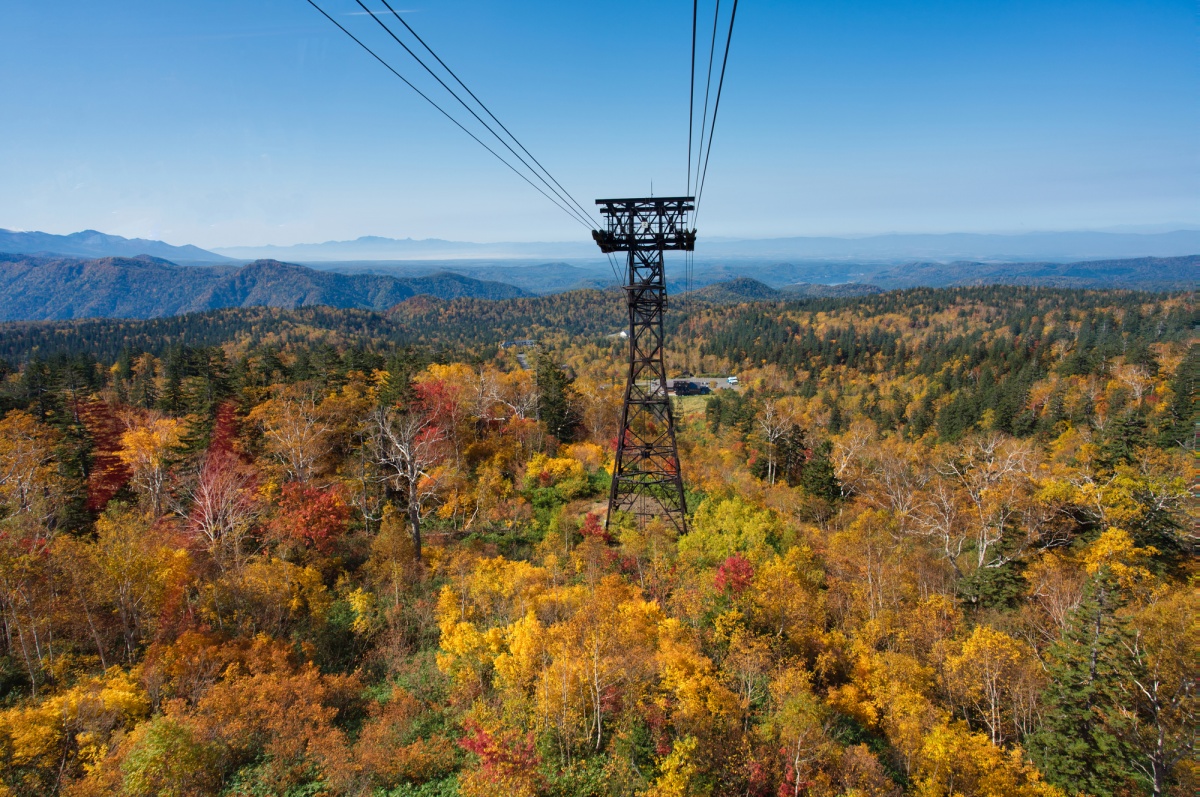 กระเช้าลอยฟ้าชมภูเขาอาซาฮิดาเกะ (Daisetsuzan Asahidake Ropeway) - Higashikawa