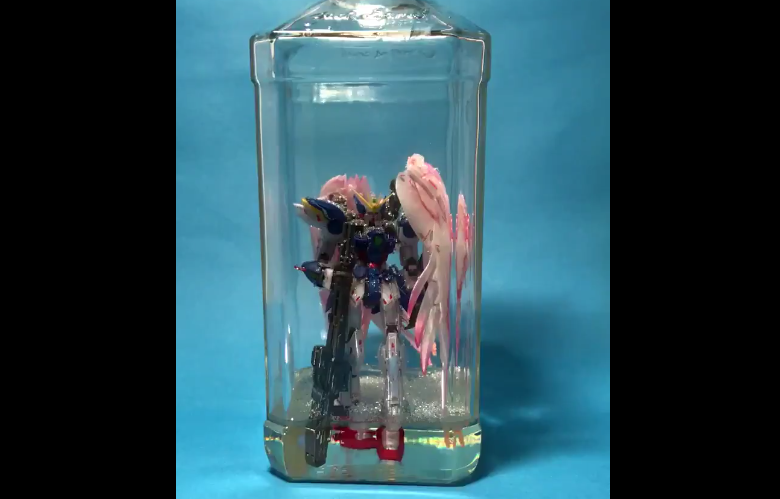 Gundam in a Bottle