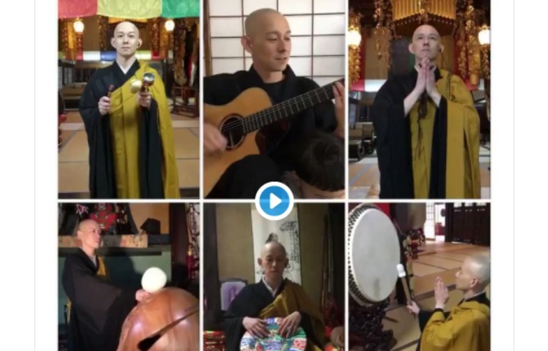Monk Covers Marley with Buddhist Instruments