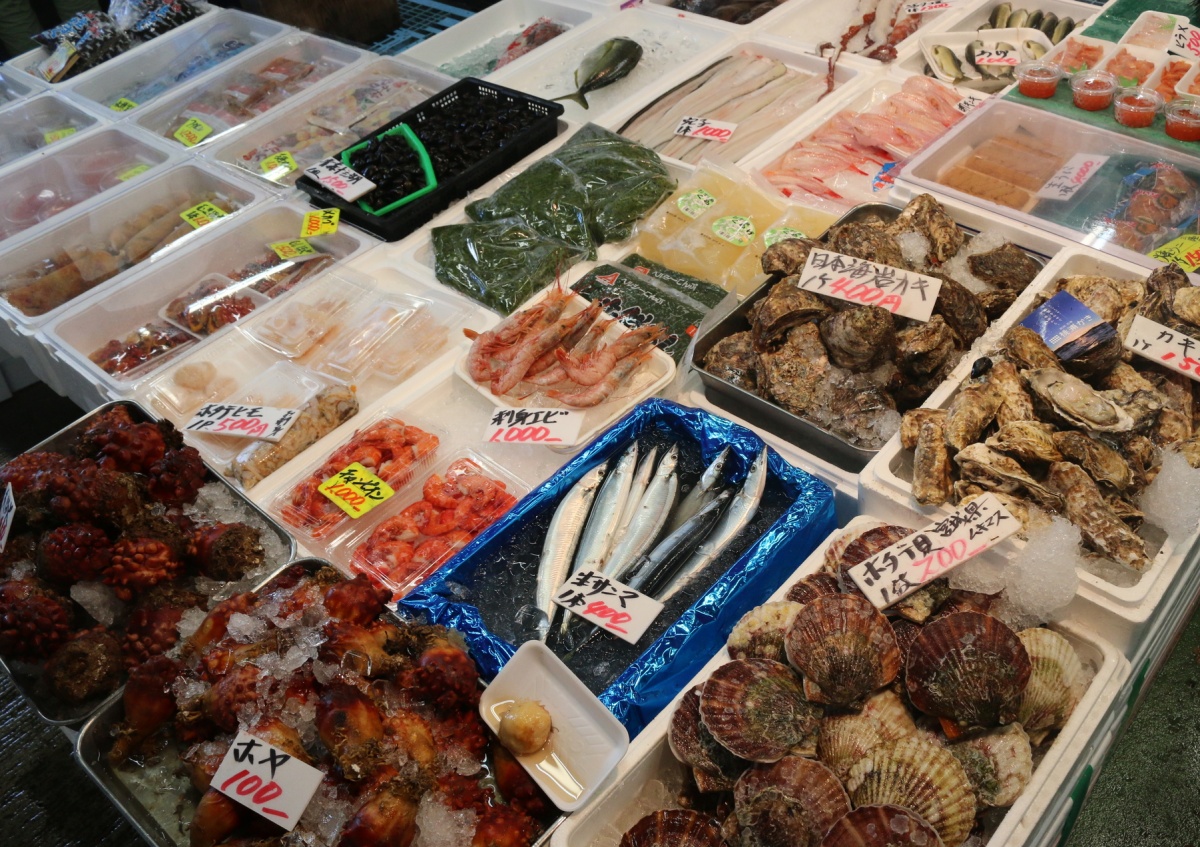 9. ตลาดเช้าเซนได (Sendai Asaichi Morning Market)
