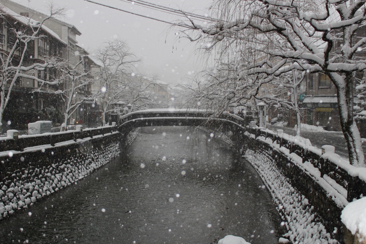 2. คิโนซากิออนเซ็น จังหวัดเฮียวโกะ (Kinosaki Onsen, Hyogo)