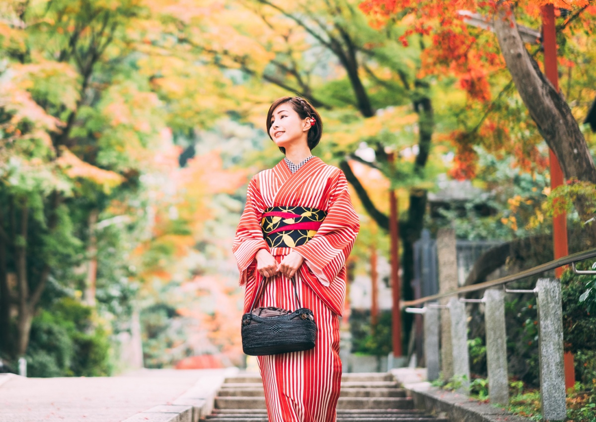 4. กิโมโน (Kimono) (着物)