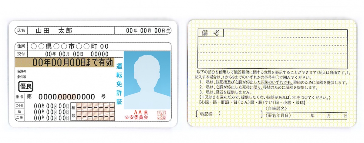 考试通过，取得日本认定的驾照