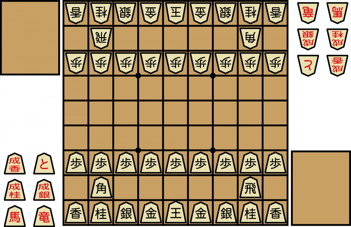 28 โชงิ หรือหมากรุกญี่ปุ่น (Shogi, Japanese Chess)