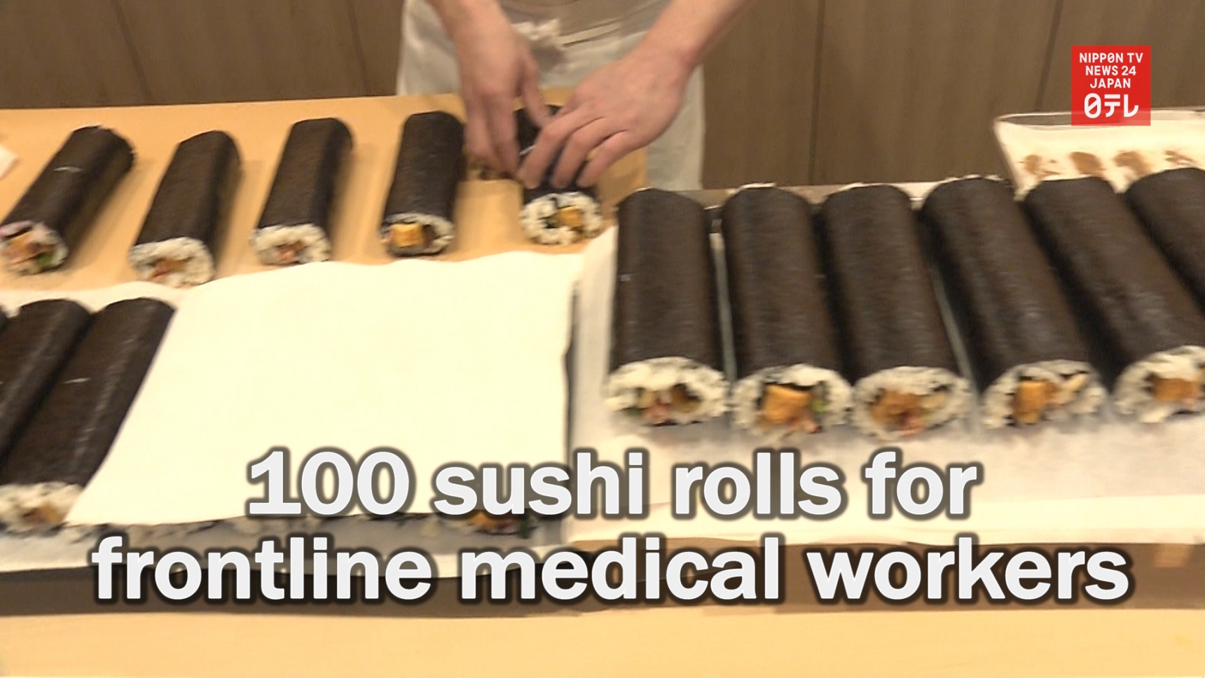 Seasonal Sushi Donated to Frontline Workers