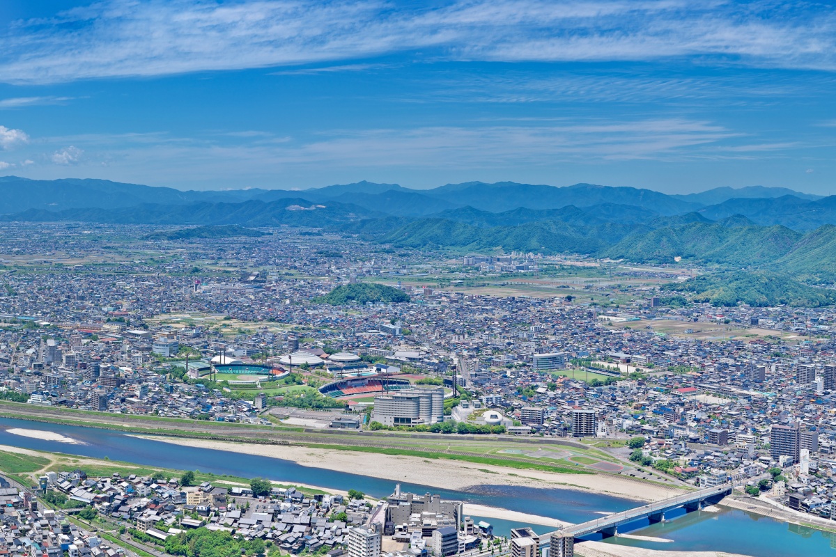 3. เมืองกิฟุ จังหวัดกิฟุ (Gifu-Shi, Gifu)