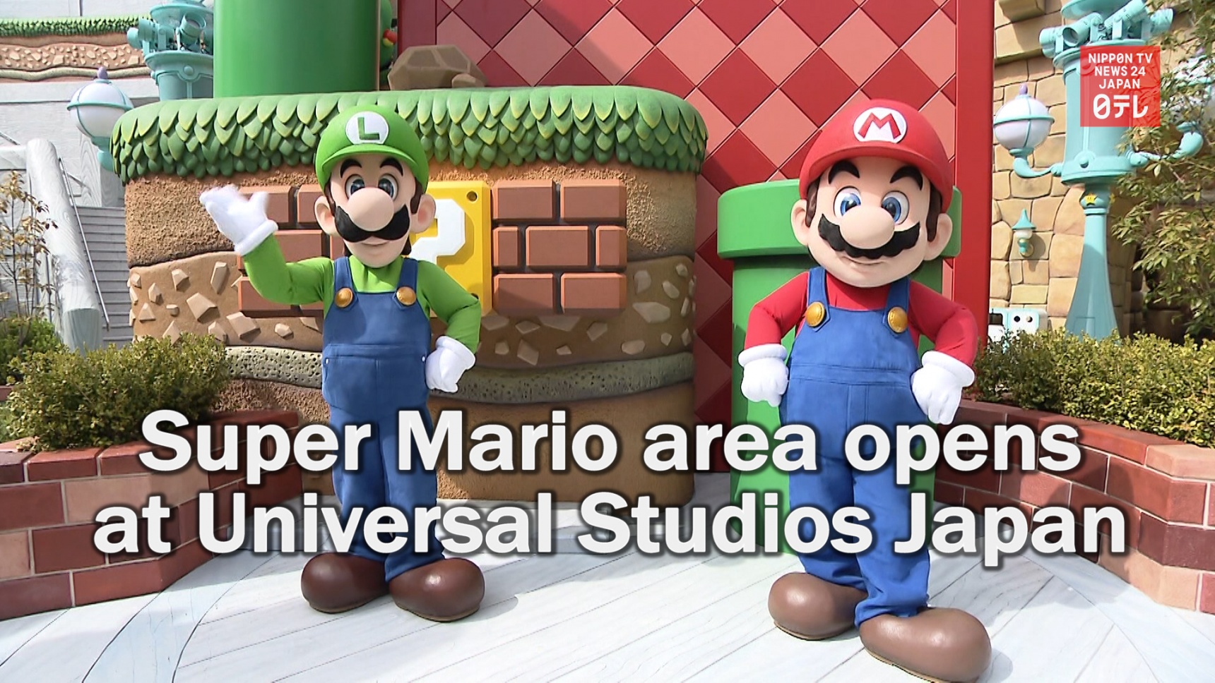 Super Mario Arrives at USJ!