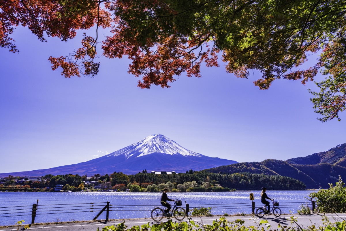 1. ทะเลสาบคาวากุจิโกะ จังหวัดยามานาชิ (Lake Kawaguchiko, Yamanashi)