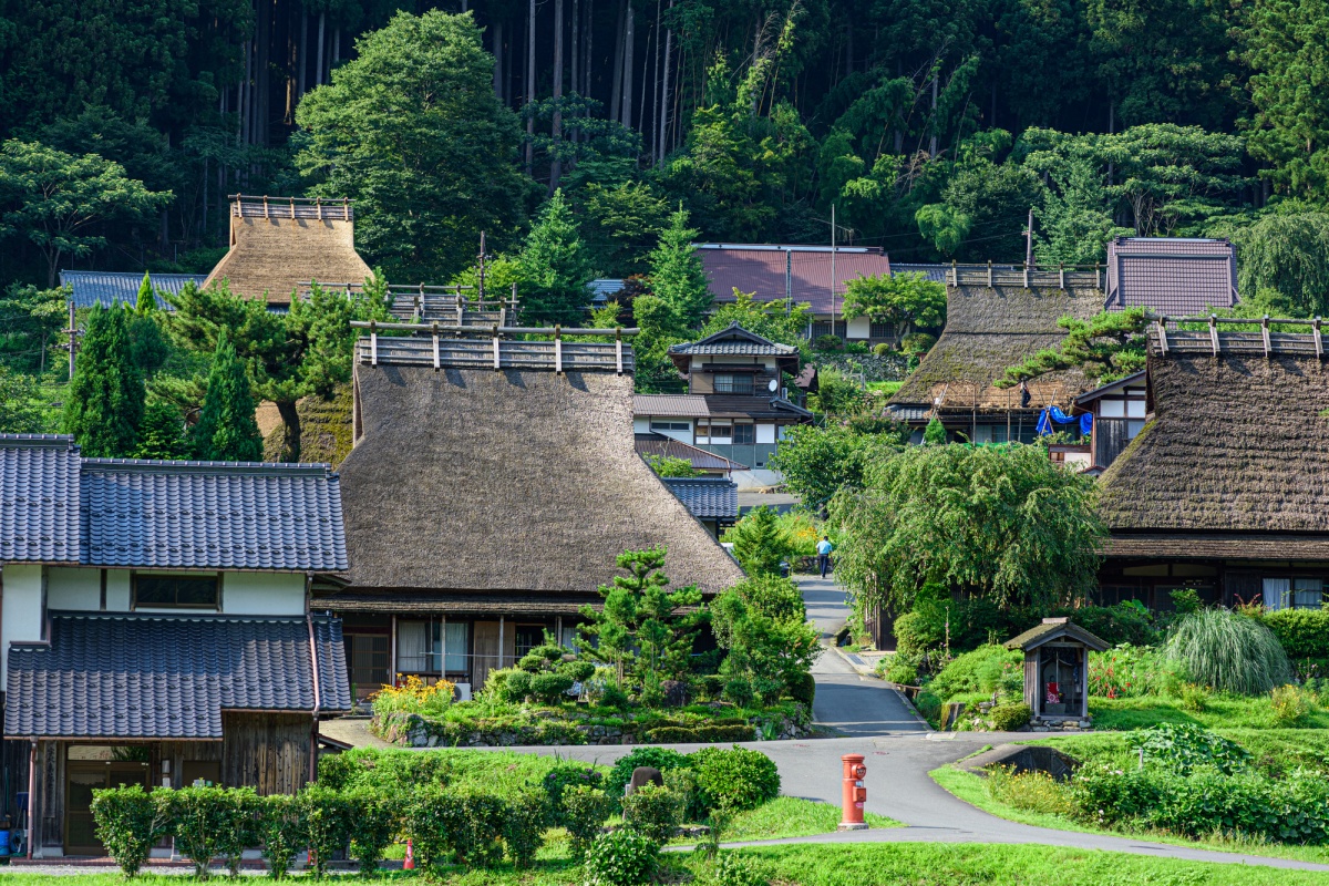 3. หมู่บ้านโบราณคายาบุกิ โนะ ซาโตะ จังหวัดเกียวโต (Kayabuki No Sato, Kyoto)