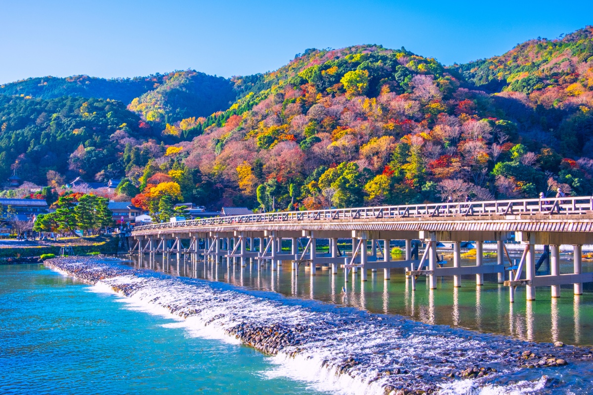 4. อาราชิยาม่า จังหวัดเกียวโต (Arashiyama, Kyoto)