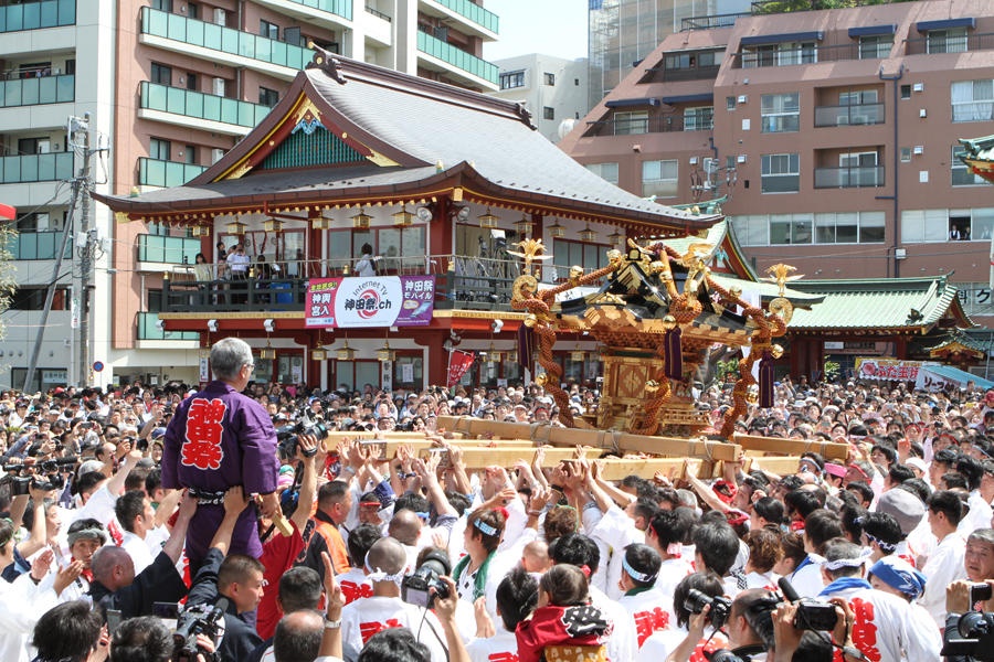 2. เทศกาลคันดะมัตสึริ (Kanda Matsuri)：มหานครโตเกียว (Tokyo)