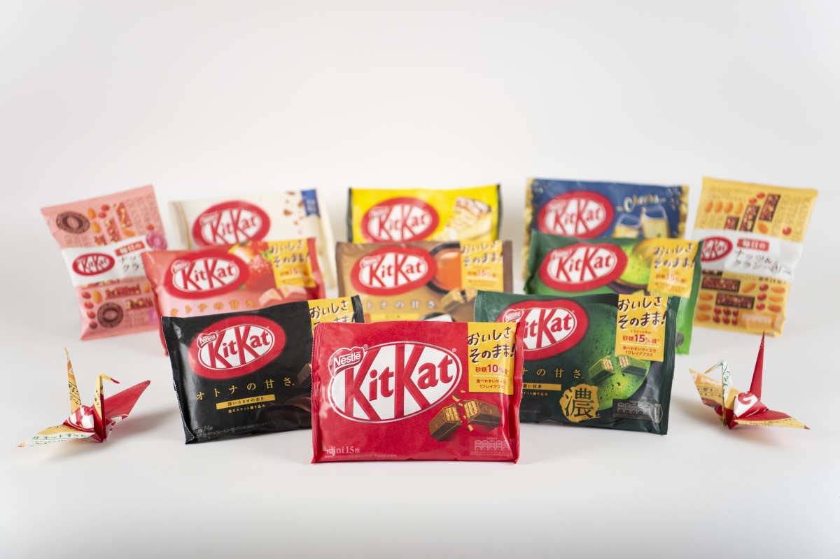 更具質感的日本Kit Kat紙材外包裝還能變身美勞材料