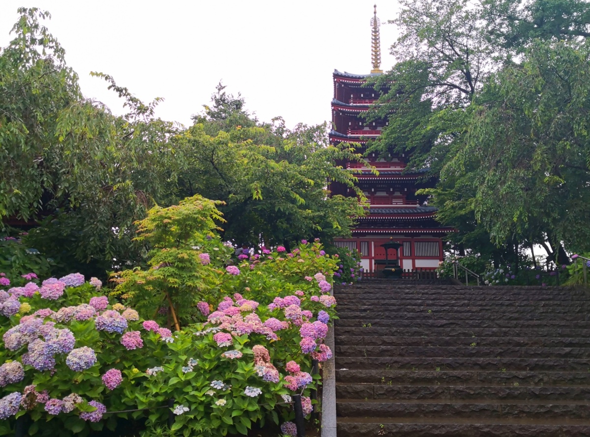 โซนด้านในของวัดฮอนโดจิ