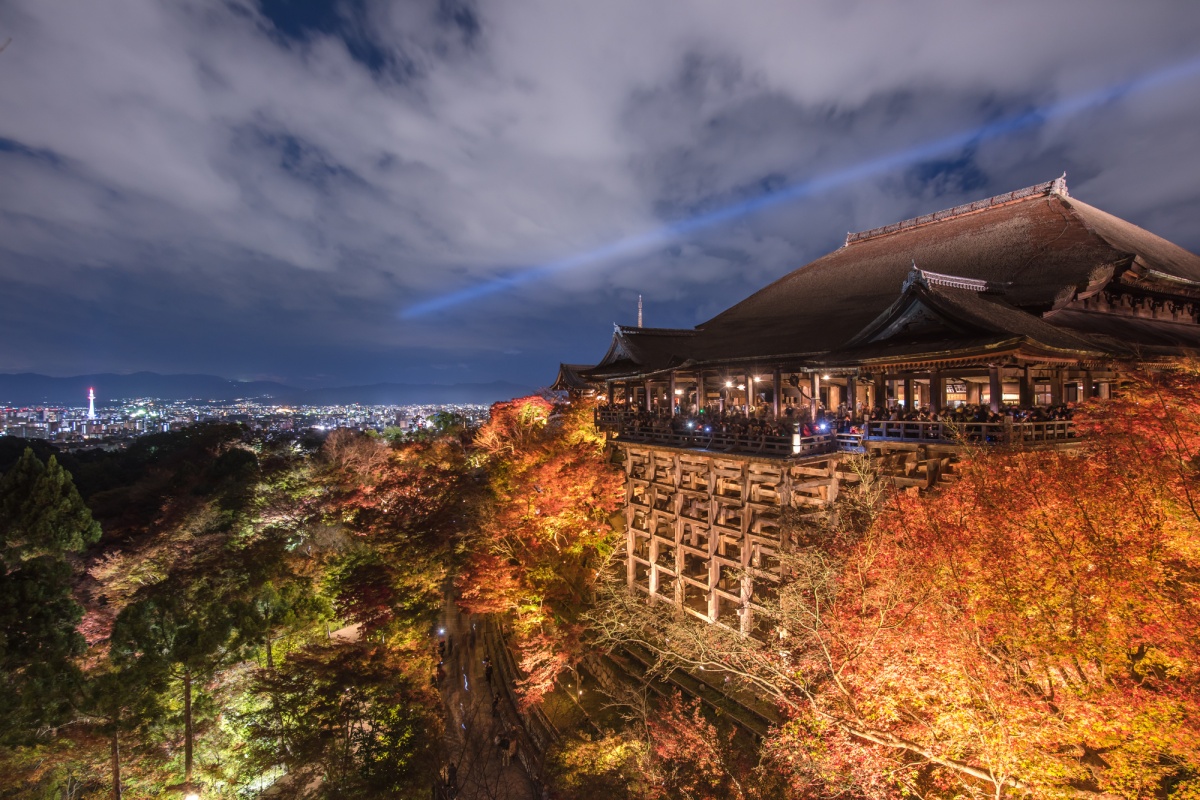 7. วัดคิโยมิซึ - จังหวัดเกียวโต (Kiyomizudera Temple, Kyoto)