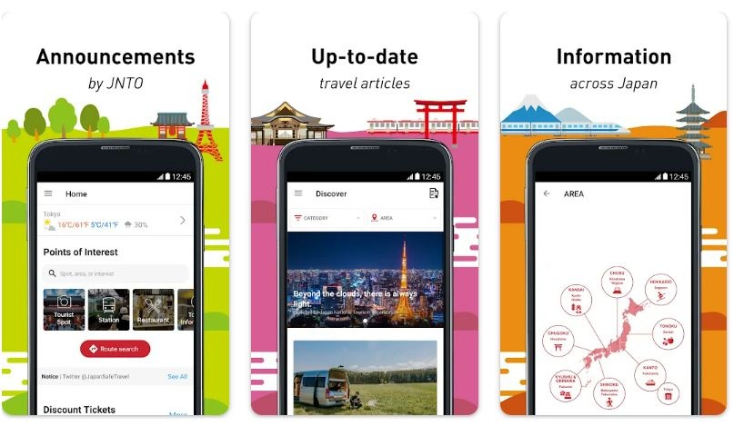 5. Japan Official Travel App