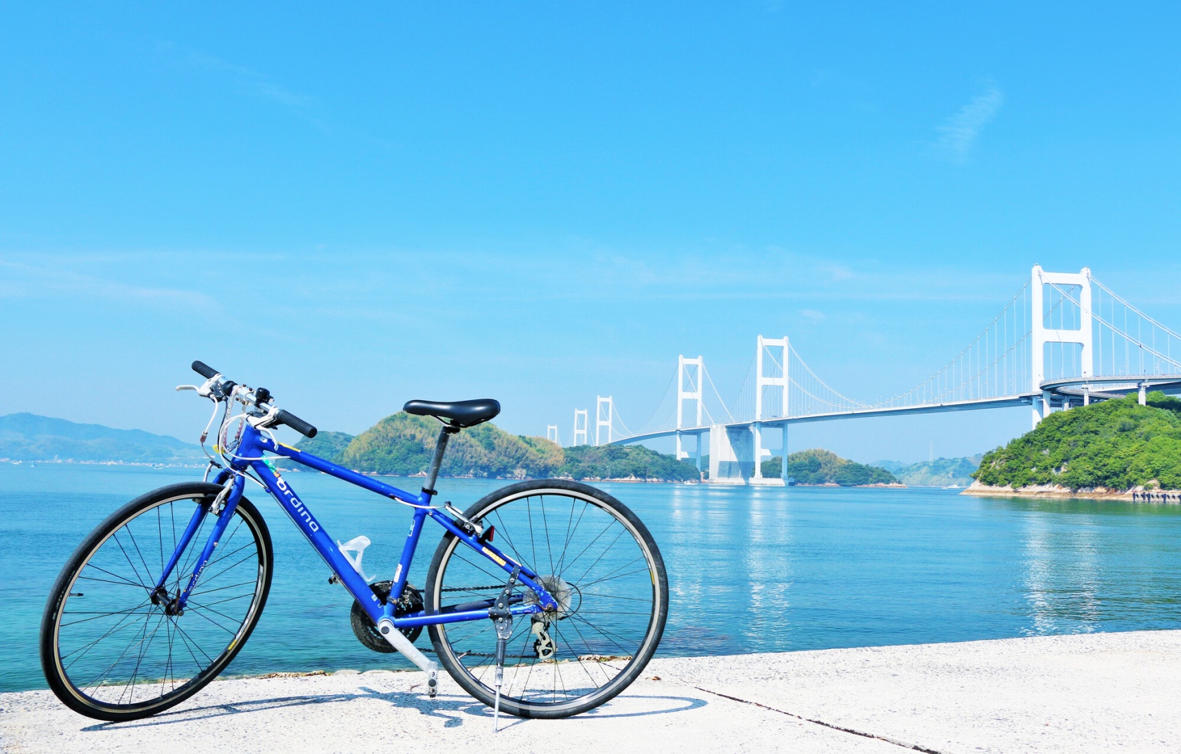 日本自由行：70公里走单骑——濑户内海岛波海道的骑行之旅