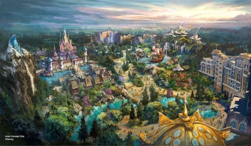 5.  โตเกียวดิสนีย์ซี “แฟนตาซีสปริง (Tokyo Disney Sea Fantasysprings)