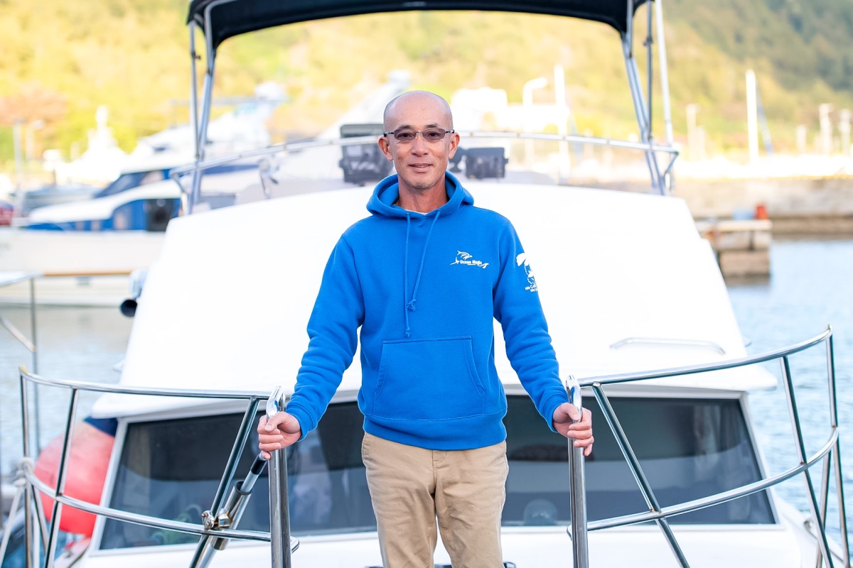 【Islander.2】Ocean Adventure & Marine Life Tour Operator / Naoto Takahashi (President of Ocean Magic Co. and director of the Ogasawara Whale Watching Association)