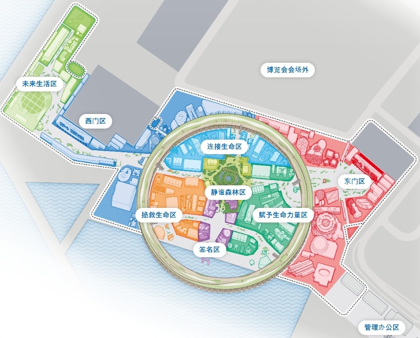 大阪世博园区划