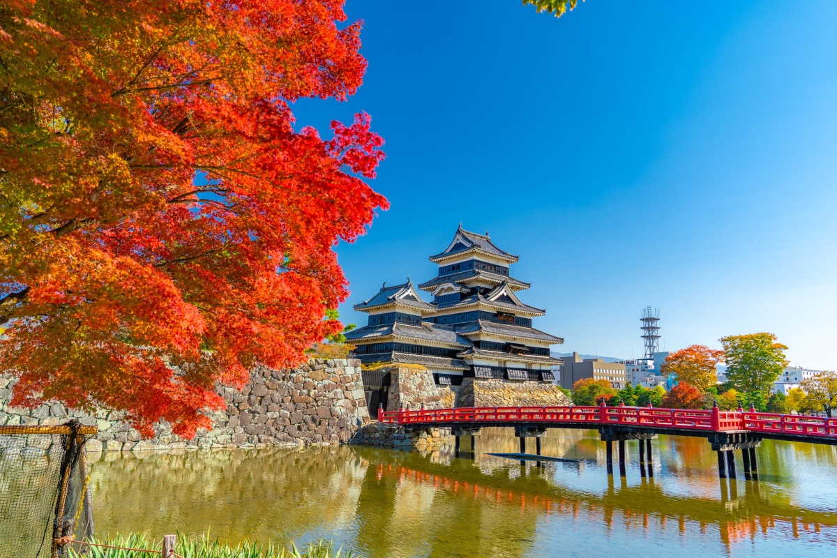 1. Matsumoto Castle (Matsumoto, Nagano)
