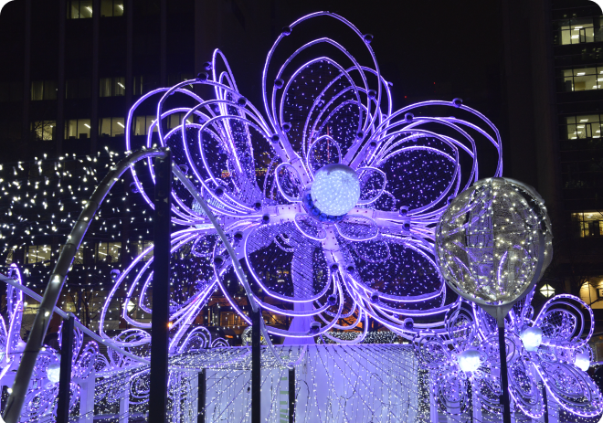 札幌白色灯光秀（北海道）