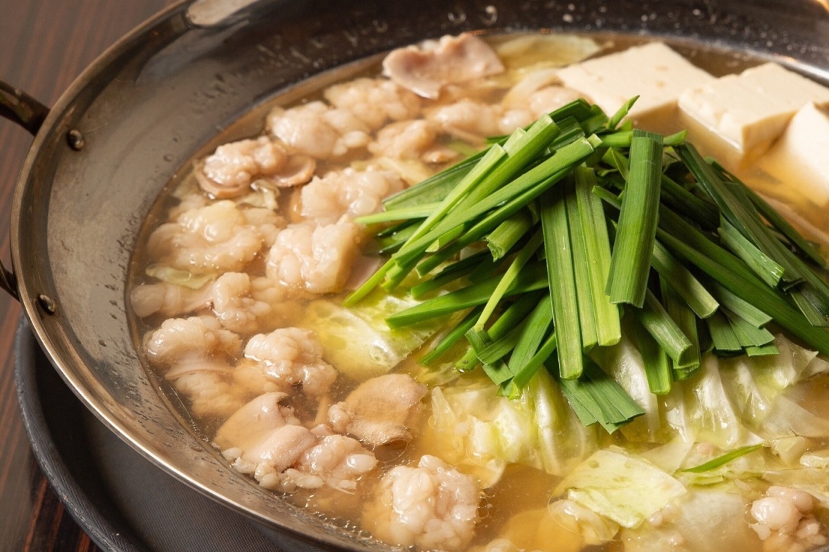 起司燉飯收尾的創意內臟鍋｜もつ鍋田しゅう博多店