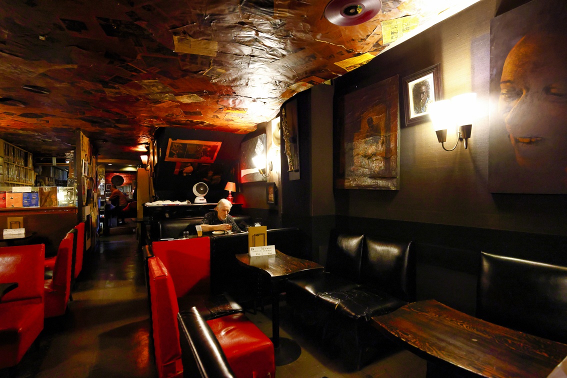 First stop: a jazz café frozen in 1956