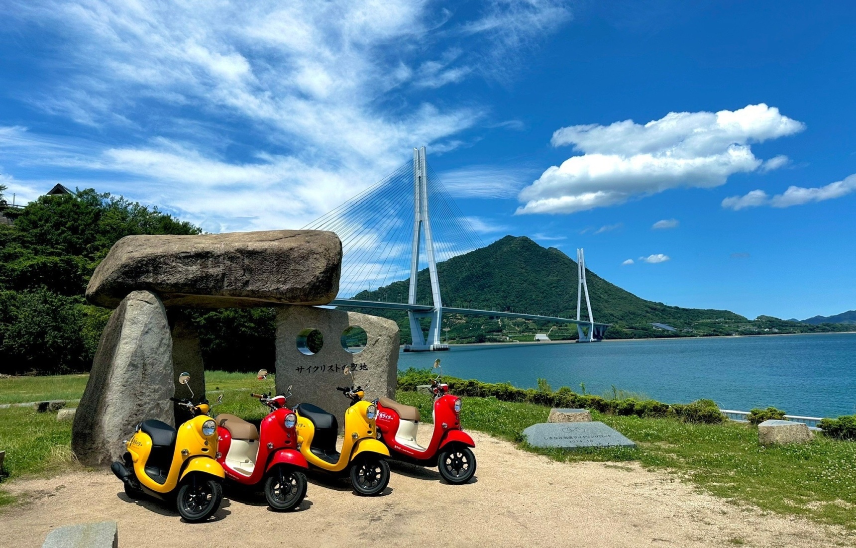 骑上摩托车，自由畅游岛波海道！“岛骑士”向岛店焕新开业